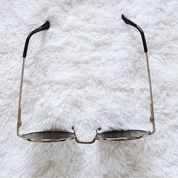 Harper Silver Round Lens Sunglasses - Picture 6 of 11